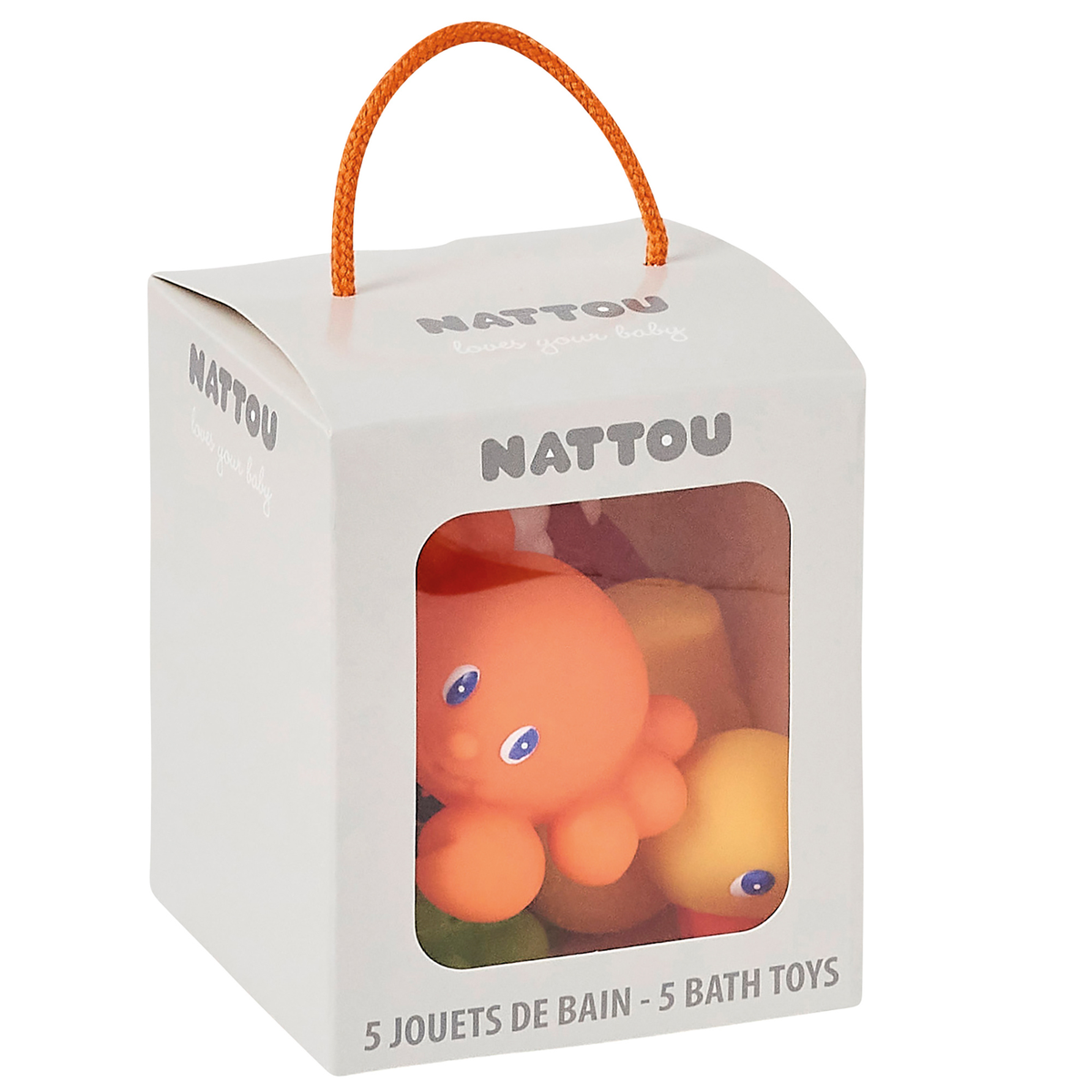 Nattou Pop-it Toy Silicone – 10 Cm, Violet – Jouet Sensoriel Anti-stress Pour Enfants