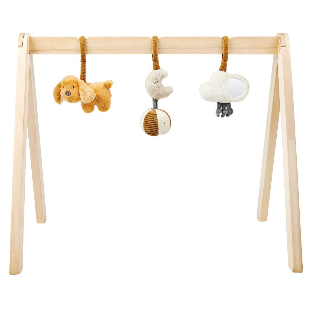 Wooden Arch with Hanging Toys Charlie Brun