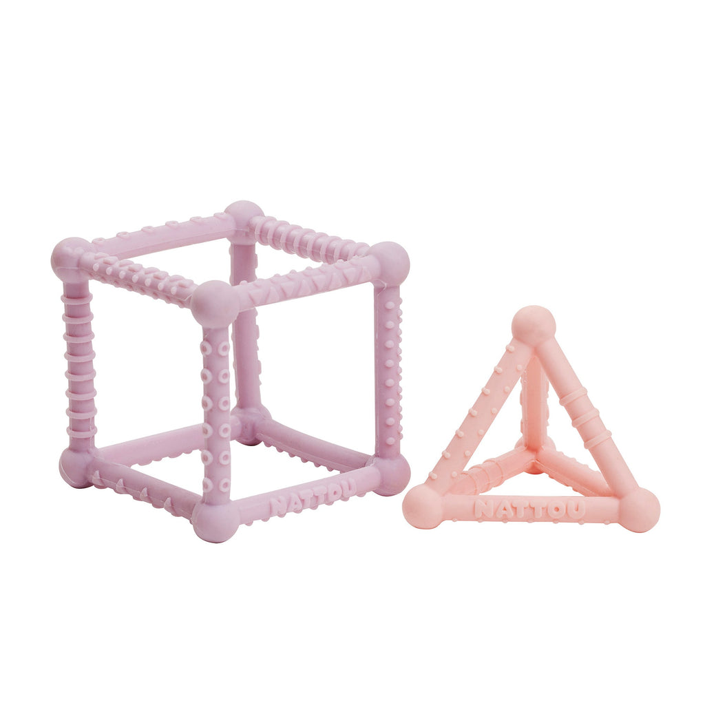 Cube Toy Silicone Pink