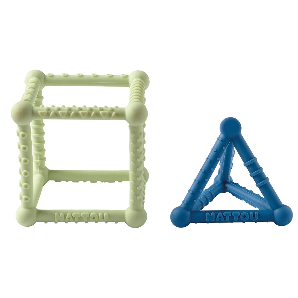 Cube Toy Silicone Green