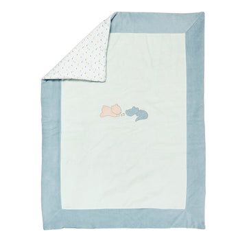 Nattou Baby Blanket  Romeo, Jules and Sally 135x100 cm Marble Green