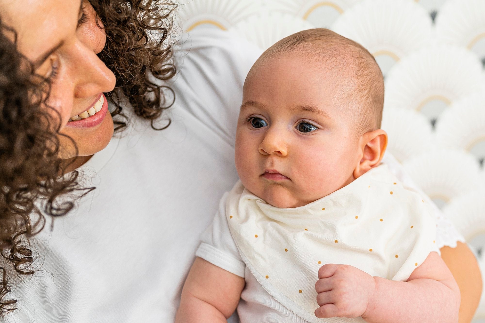 mother that decides what she wants for her baby on her baby list
