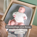 Softy Changing Mat - Changing Pad 50x70 cm - Grey Changing Cushion [DE]