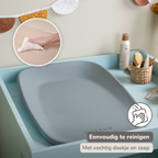 Softy Changing Mat - Changing Pad 50x70 cm - Grey Changing Cushion [NL]
