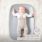 Softy Changing Mat - Changing Pad 50x70 cm - Grey Changing Cushion [NL]