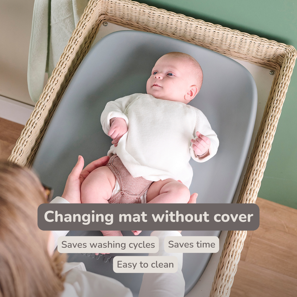 Softy Changing Mat - Changing Pad 50x70 cm - Grey Changing Cushion [EN]