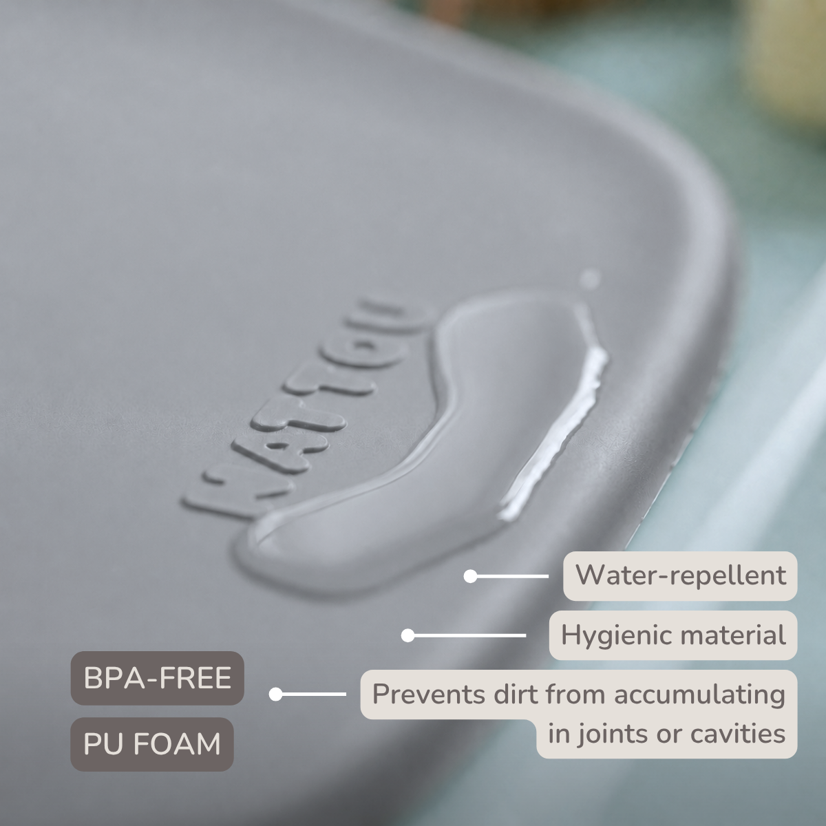 Softy Changing Mat - Changing Pad 50x70 cm - Grey Changing Cushion [EN]