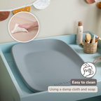 Softy Changing Mat - Changing Pad 50x70 cm - Grey Changing Cushion [EN]