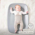 Softy Changing Mat - Changing Pad 50x70 cm - Grey Changing Cushion [EN]