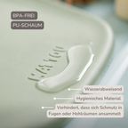 Softy Changing Mat - Changing Pad 50x70 cm - Green Changing Cushion [DE]