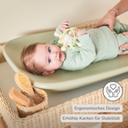 Softy Changing Mat - Changing Pad 50x70 cm - Green Changing Cushion [DE]