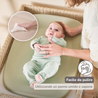 Softy Changing Mat - Changing Pad 50x70 cm - Green Changing Cushion [IT]