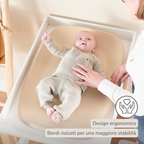 Softy Changing Mat - Changing Pad 50x70 cm - Changing Cushion Beige [IT]