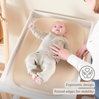 Softy Changing Mat - Changing Pad 50x70 cm - Changing Cushion Beige [EN]