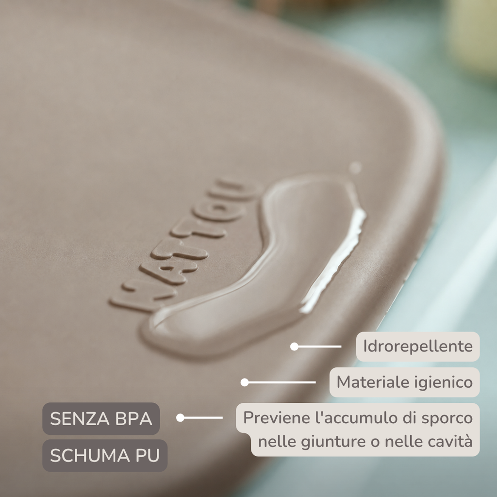 Softy Changing Mat - Changing Pad 50x70 cm - Taupe Changing Cushion [IT]