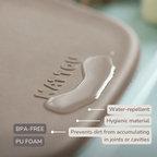 Softy Changing Mat - Changing Pad 50x70 cm - Taupe Changing Cushion [EN]