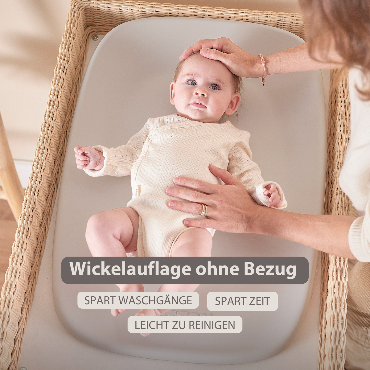 Softy Changing Mat - Changing Pad 50x70 cm - Clay Changing Pad [DE]