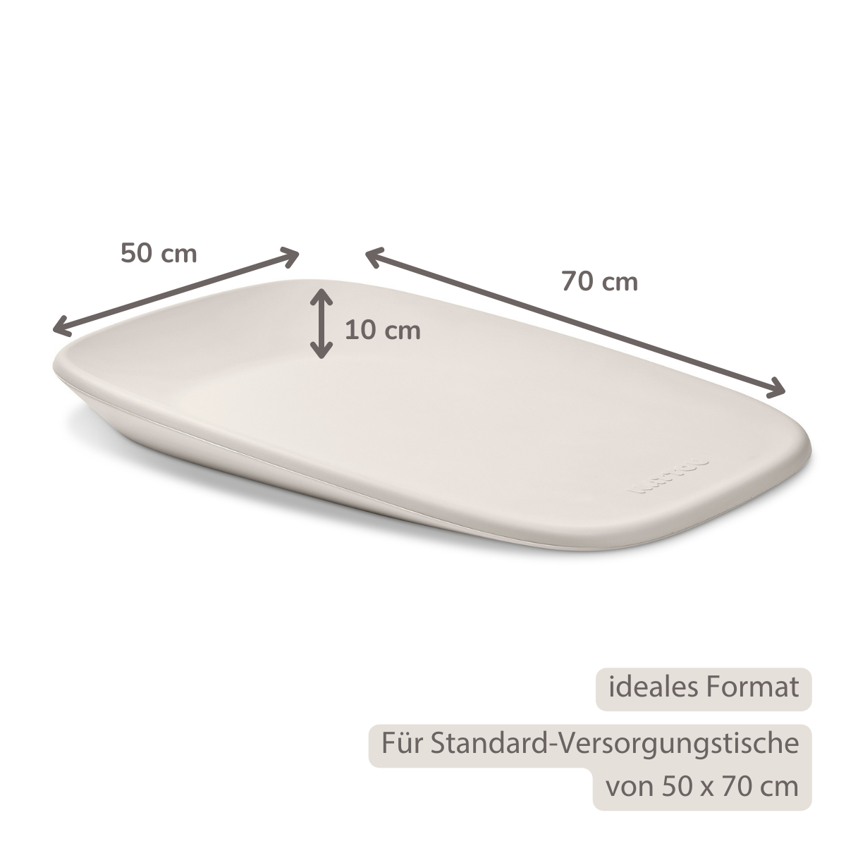 Care Nursing Cushion 70x50 cm – Changing pad – Baby accessory – Clay [DE]