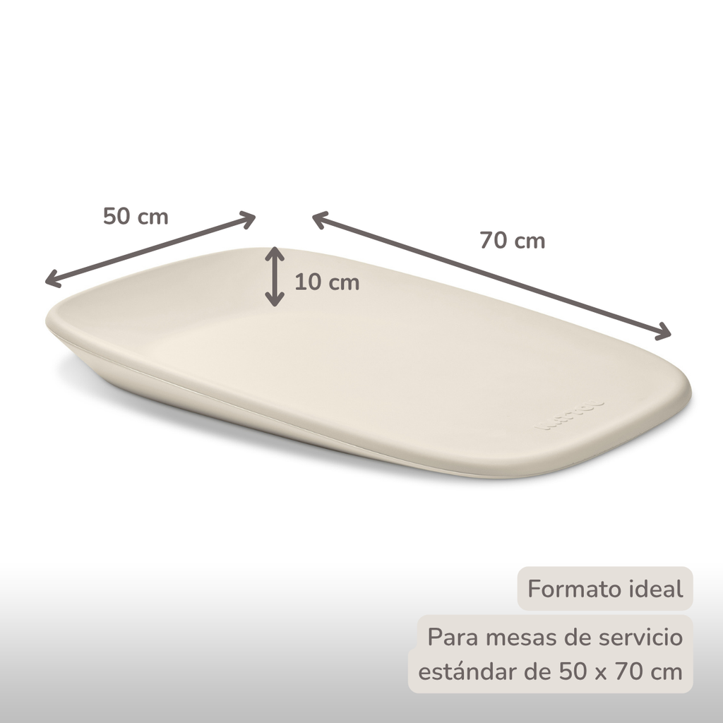 Softy Changing Mat - Changing Pad 50x70 cm - Clay Changing Pad [ES]
