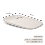 Care Nursing Cushion 70x50 cm – Changing pad – Baby accessory – Clay [FR]