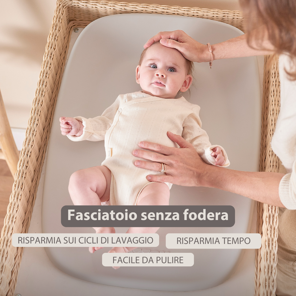 Care Nursing Cushion 70x50 cm – Changing pad – Baby accessory – Clay [IT]