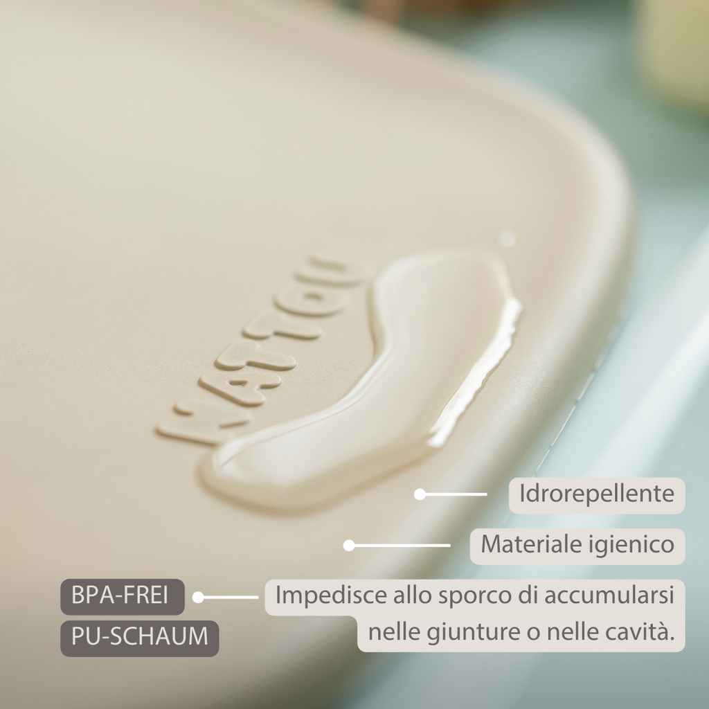 Care Nursing Cushion 70x50 cm – Changing pad – Baby accessory – Clay [IT]