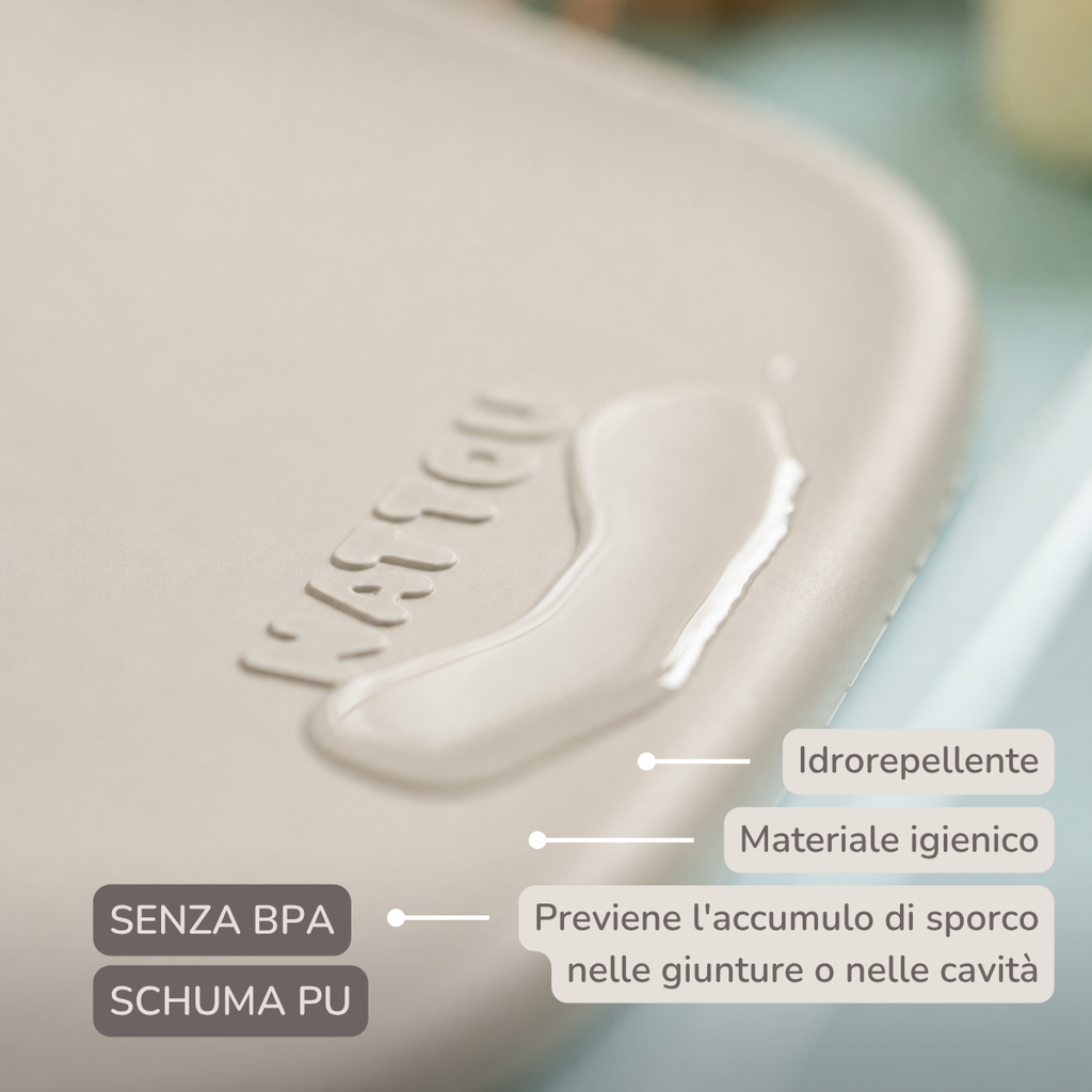 Softy Changing Mat - Changing Pad 50x70 cm - Clay Changing Pad [IT]