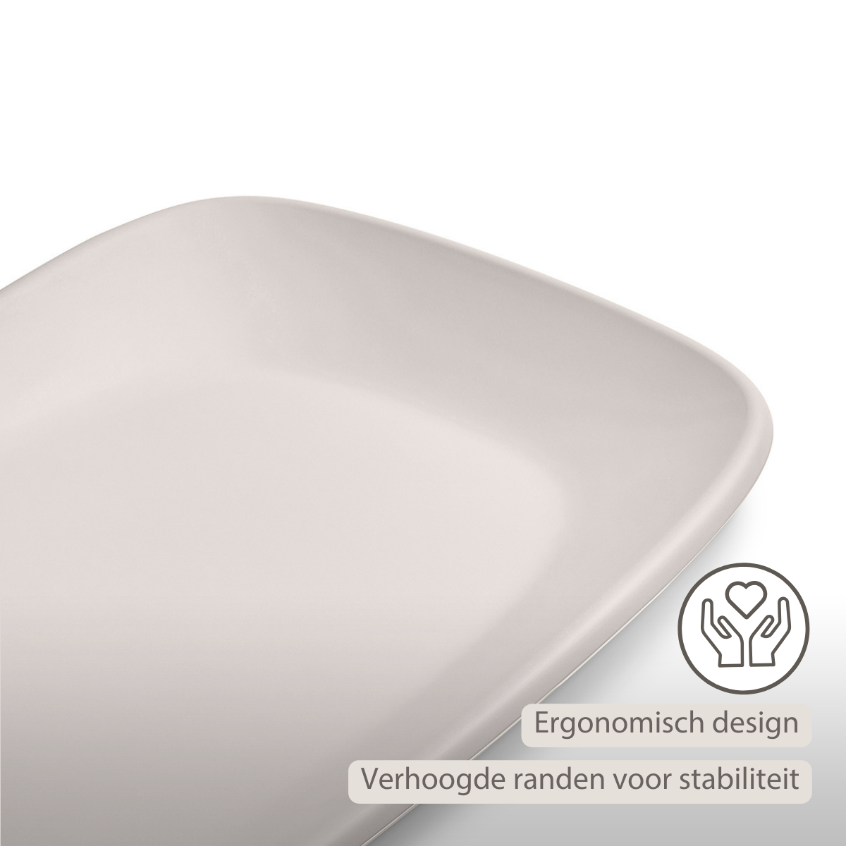 Care Nursing Cushion 70x50 cm – Changing pad – Baby accessory – Clay [NL]