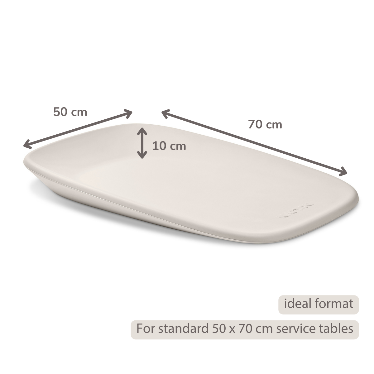 Softy Changing Mat - Changing Pad 50x70 cm - Clay Changing Pad [EN]