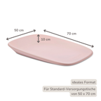 Softy Changing Mat - Changing Pad 50x70 cm - Changing Pad Old Pink [DE]