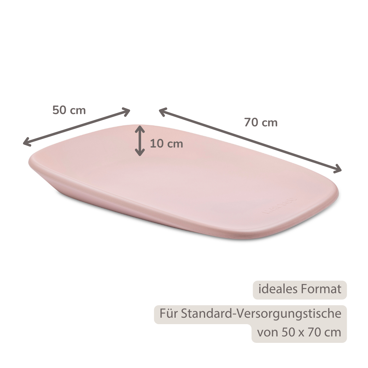 Care Nursing Cushion Old Pink 70x50 cm – Changing pad – Baby accessory [DE]
