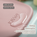 Softy Changing Mat - Changing Pad 50x70 cm - Changing Pad Old Pink [ES]