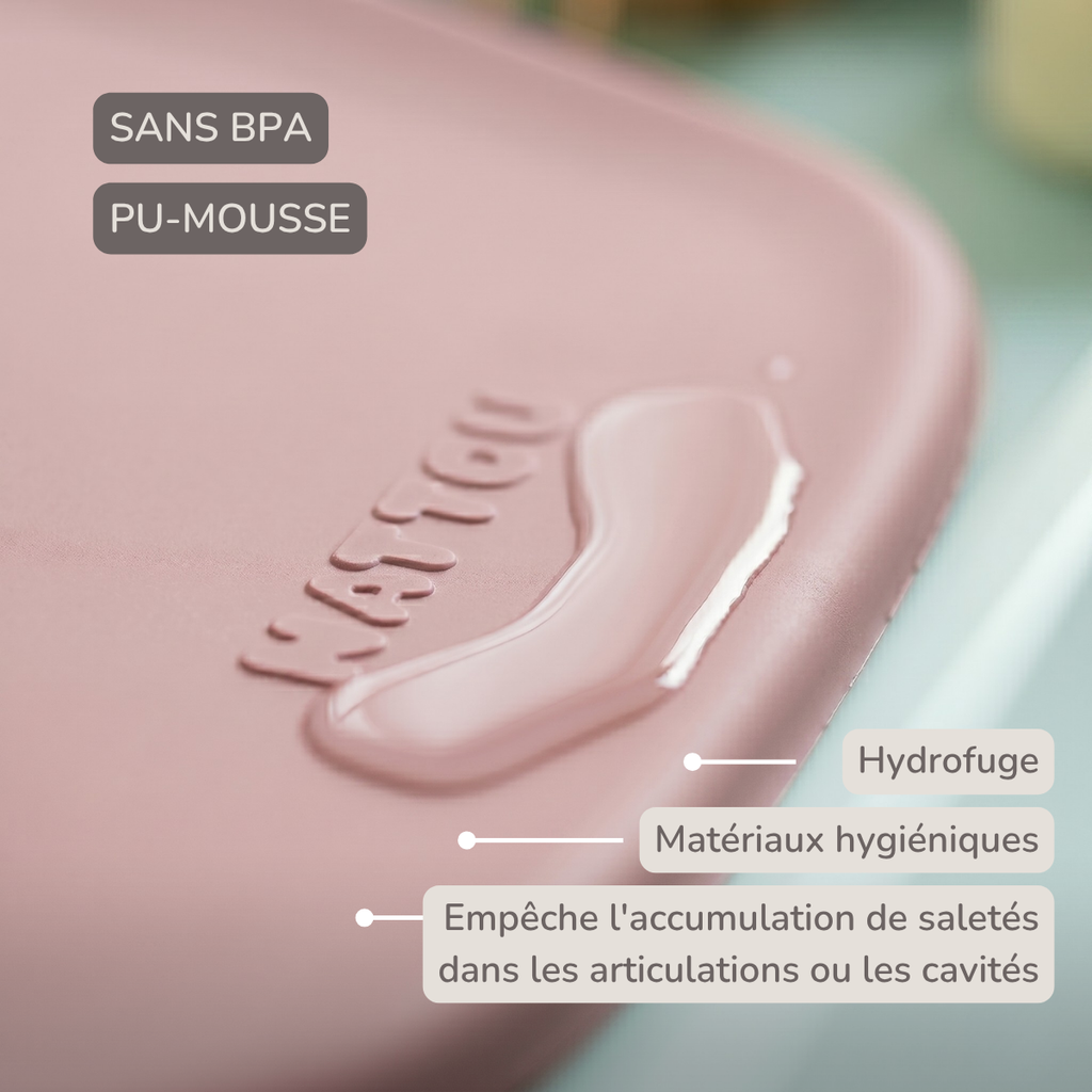 Softy Changing Mat - Changing Pad 50x70 cm - Changing Pad Old Pink [FR]