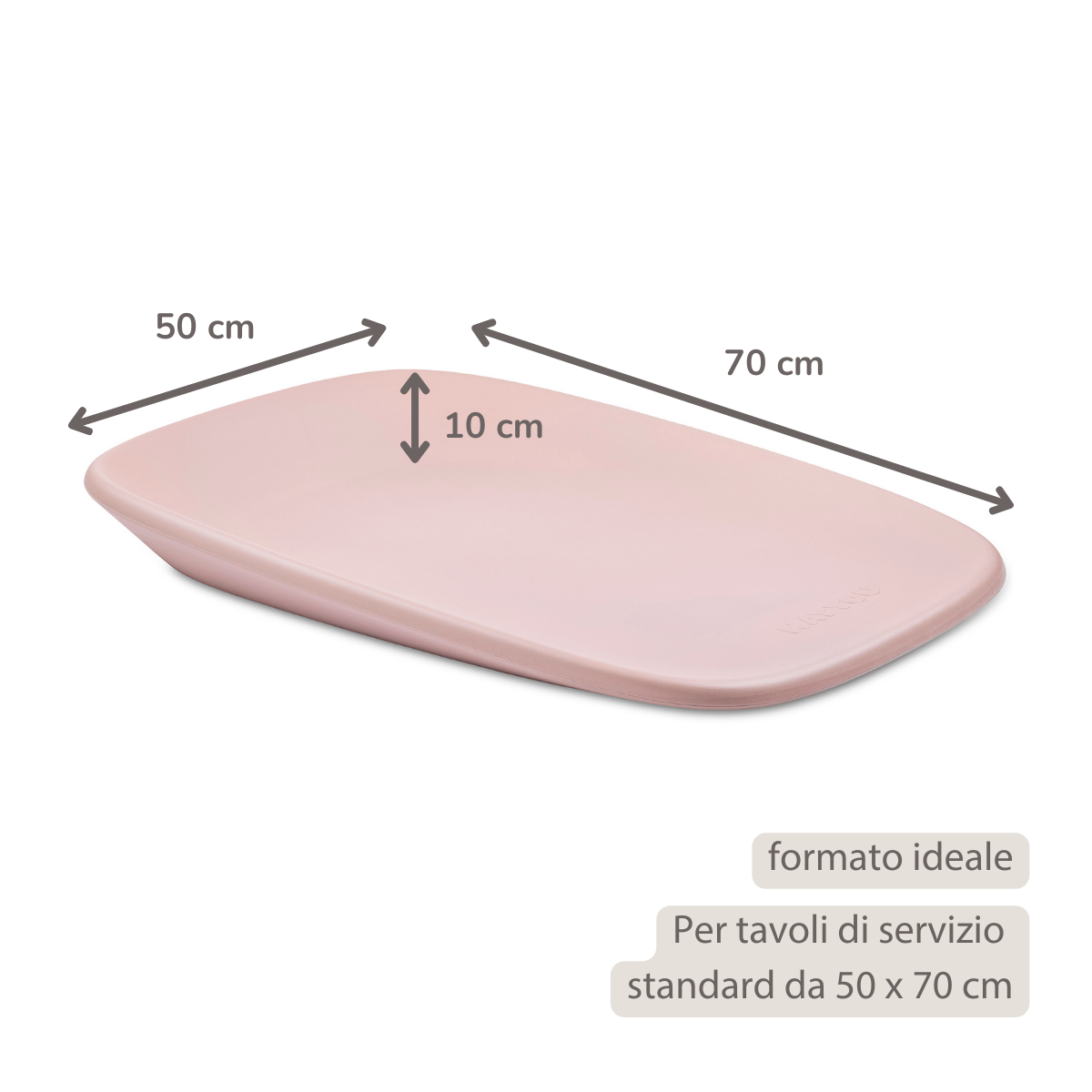 Care Nursing Cushion Old Pink 70x50 cm – Changing pad – Baby accessory [IT]