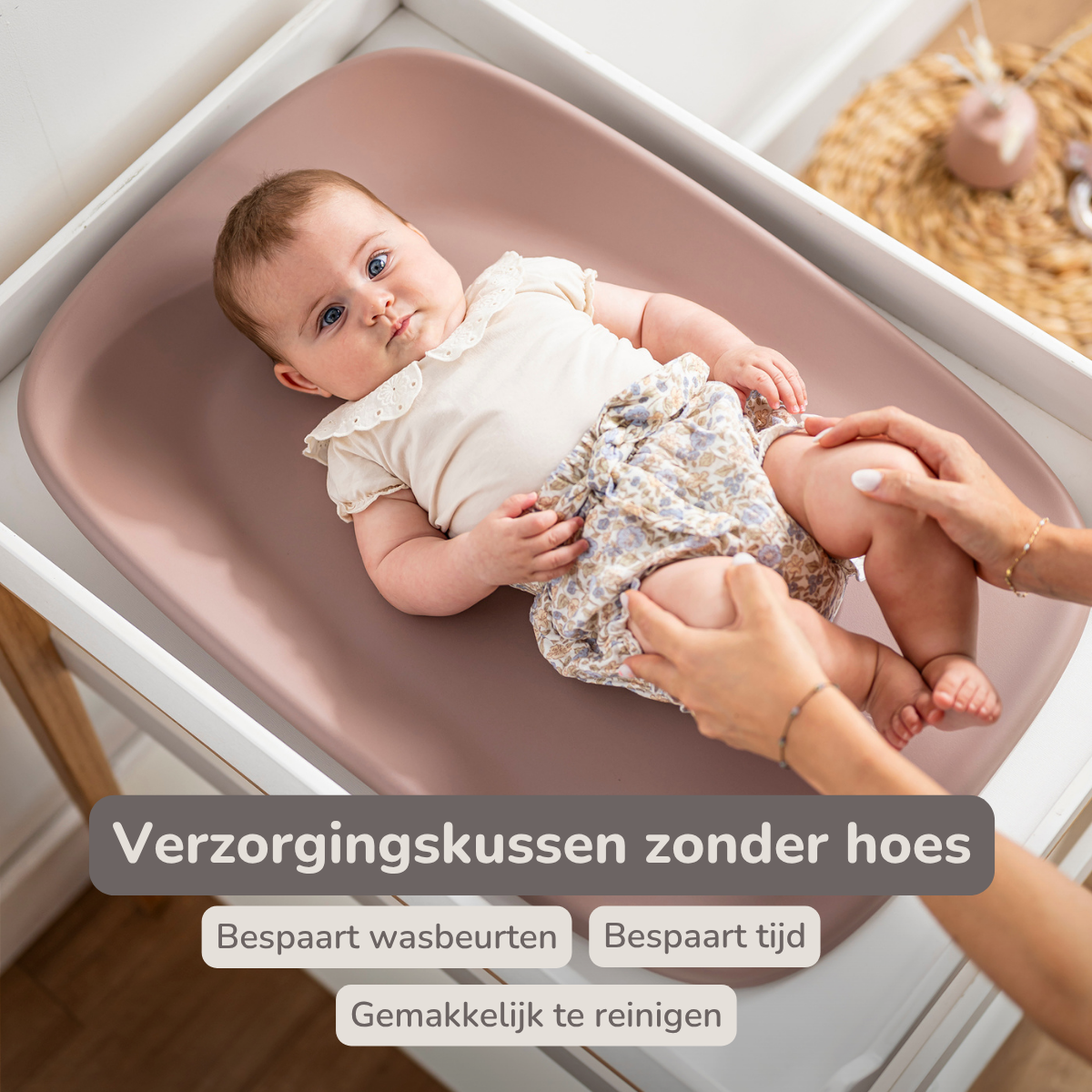 Softy Changing Mat - Changing Pad 50x70 cm - Changing Pad Old Pink [NL]