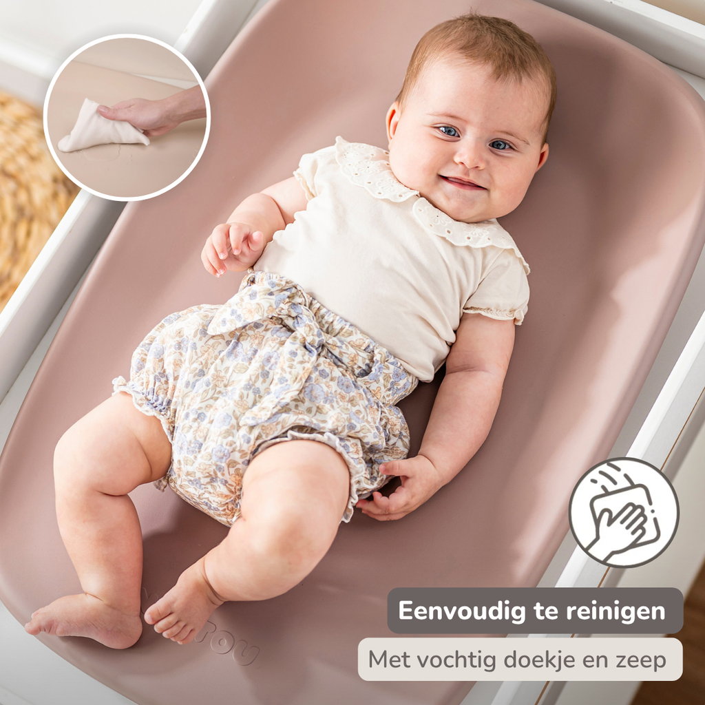Softy Changing Mat - Changing Pad 50x70 cm - Changing Pad Old Pink [NL]