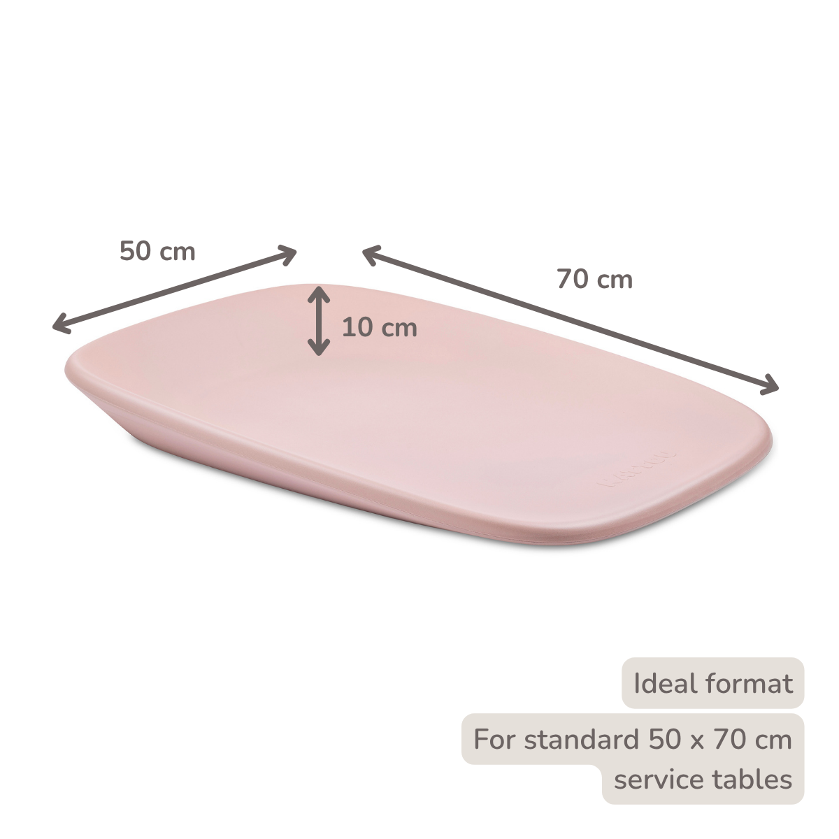 Softy Changing Mat - Changing Pad 50x70 cm - Changing Pad Old Pink [EN]