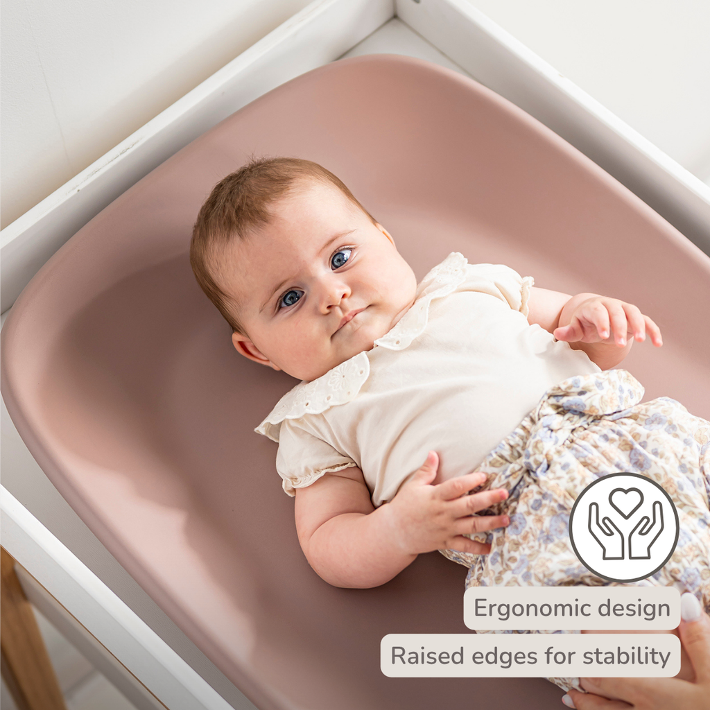 Softy Changing Mat - Changing Pad 50x70 cm - Changing Pad Old Pink [EN]