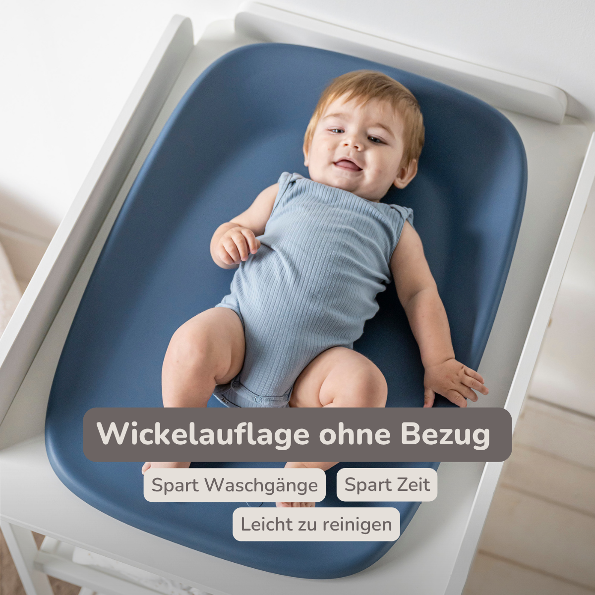 Softy Changing Mat - Changing Pad 50x70 cm - Night Blue Changing Pad [DE]