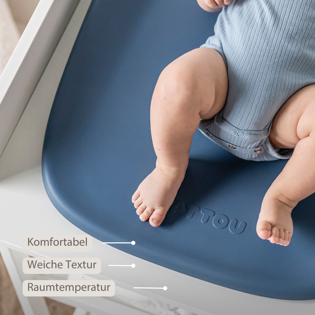 Care Nursing Cushion Midnight Blue 70x50 cm – Changing pad – Baby accessory [DE]