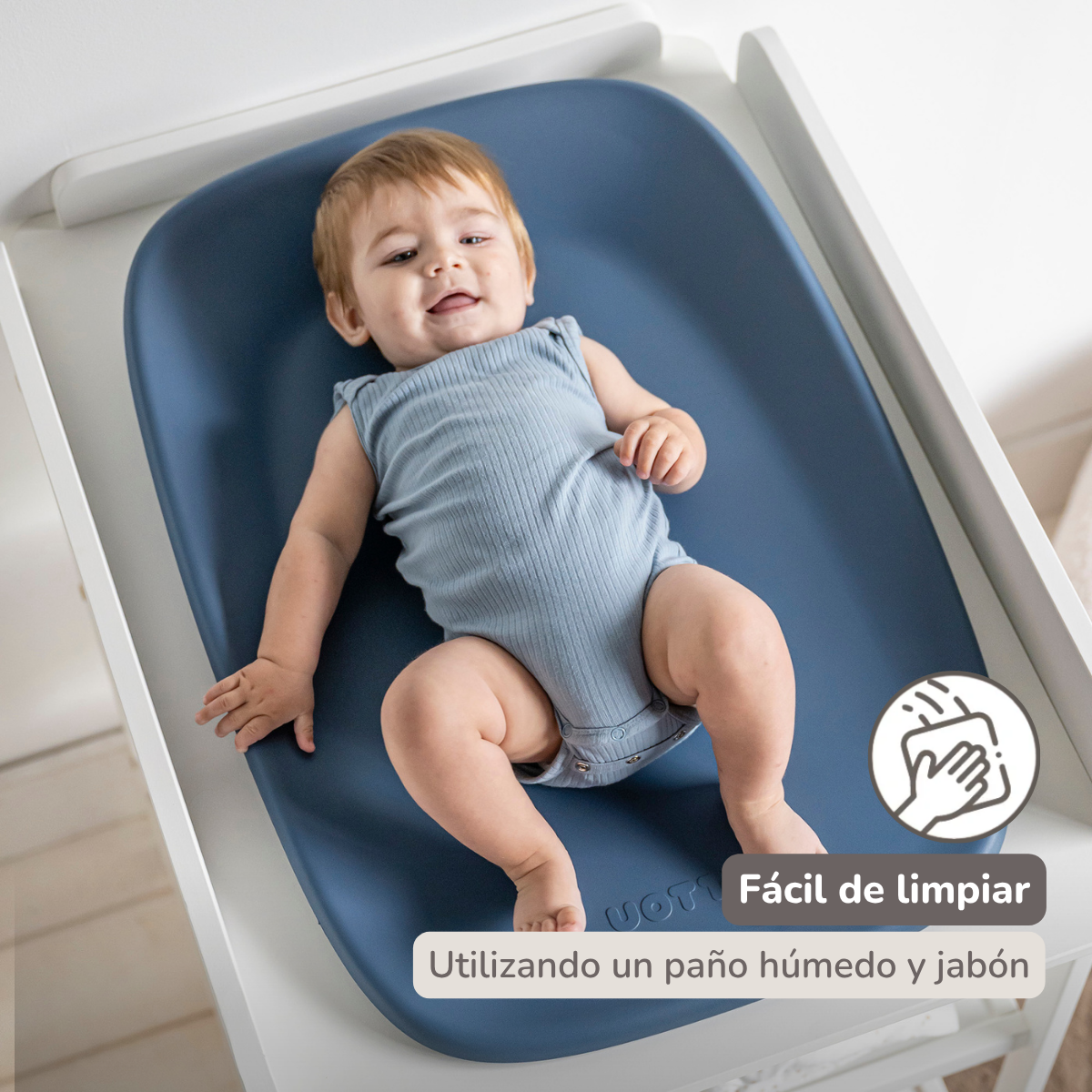 Softy Changing Mat - Changing Pad 50x70 cm - Night Blue Changing Pad [ES]