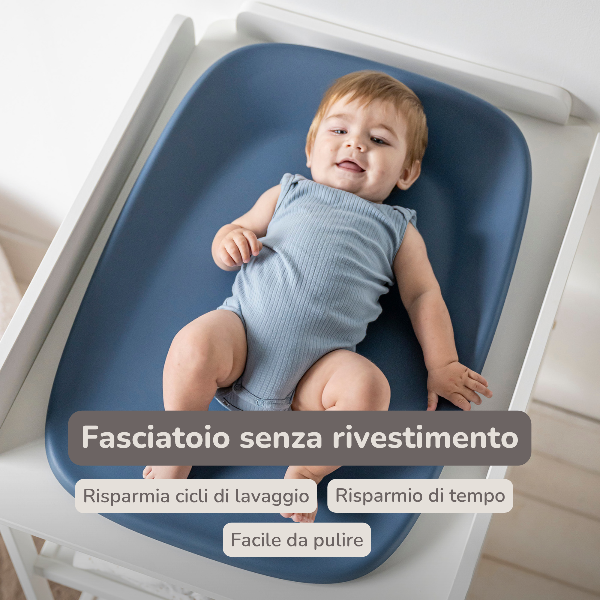 Softy Changing Mat - Changing Pad 50x70 cm - Night Blue Changing Pad [IT]