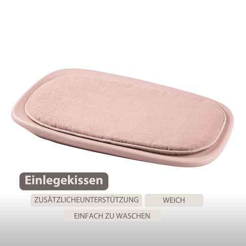 Care Insert Cushion for Softy Changing Pad - Soft Changing Pad - 62 cm - Terry Pink [DE]