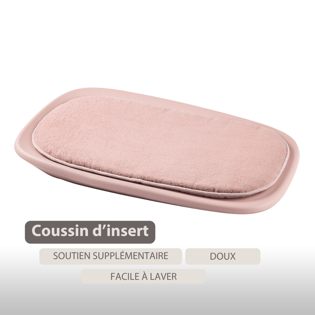 Care Insert Cushion for Softy Changing Pad - Soft Changing Pad - 62 cm - Terry Pink [FR]
