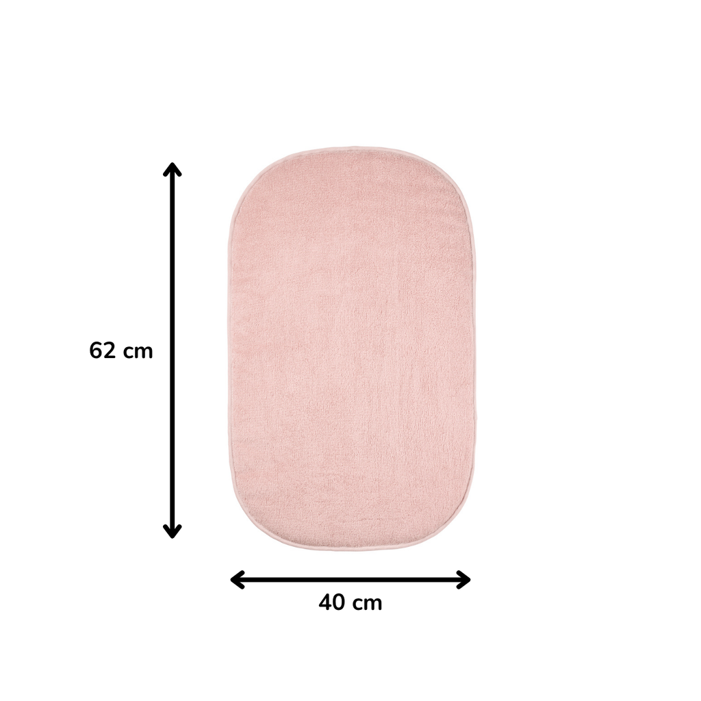 Care Insert Cushion for Softy Changing Pad - Soft Changing Pad - 62 cm - Terry Pink [NL]