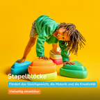 Blocky Balance Stacking Stones - 29 cm - Multicolor [DE]
