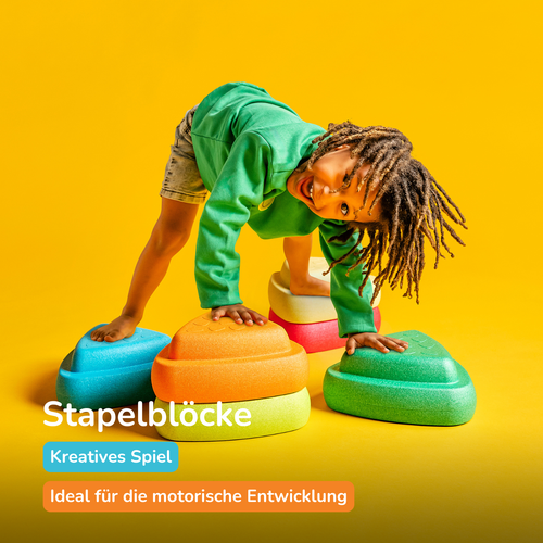 Blocky Balance Stacking Stones - 29 cm - Multicolor [DE]