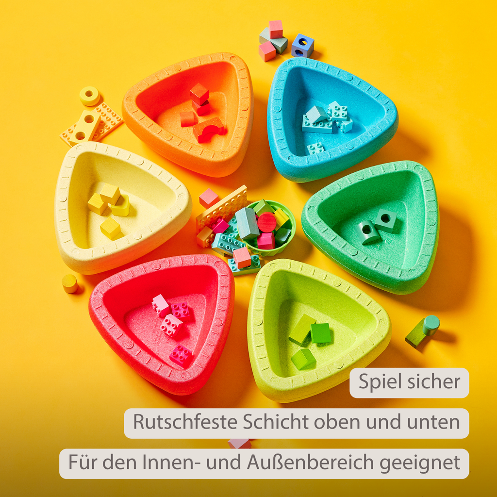 Blocky Balance Stacking Stones - 29 cm - Multicolor [DE]
