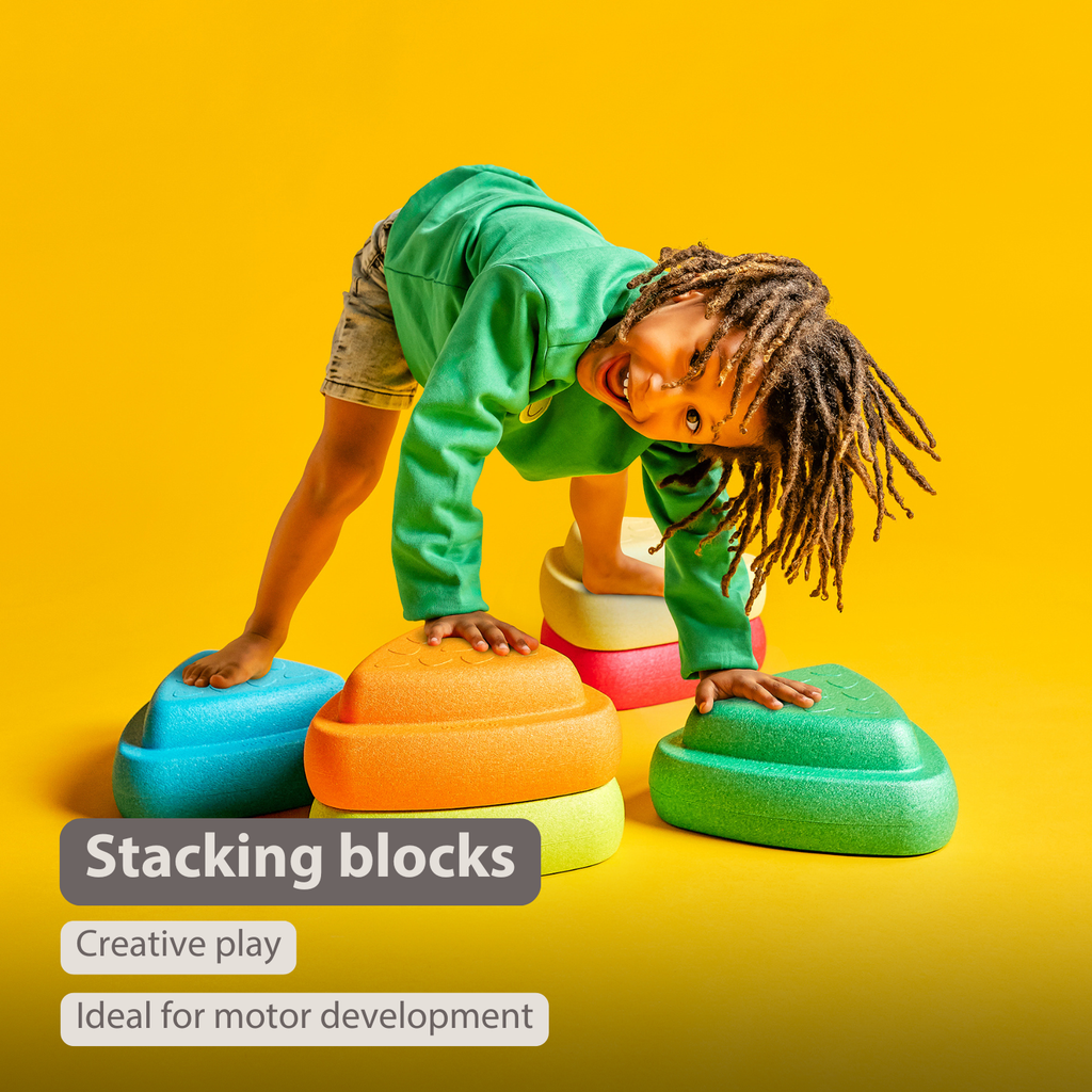 Blocky Balance Stacking Stones - 29 cm - Multicolor [EN]
