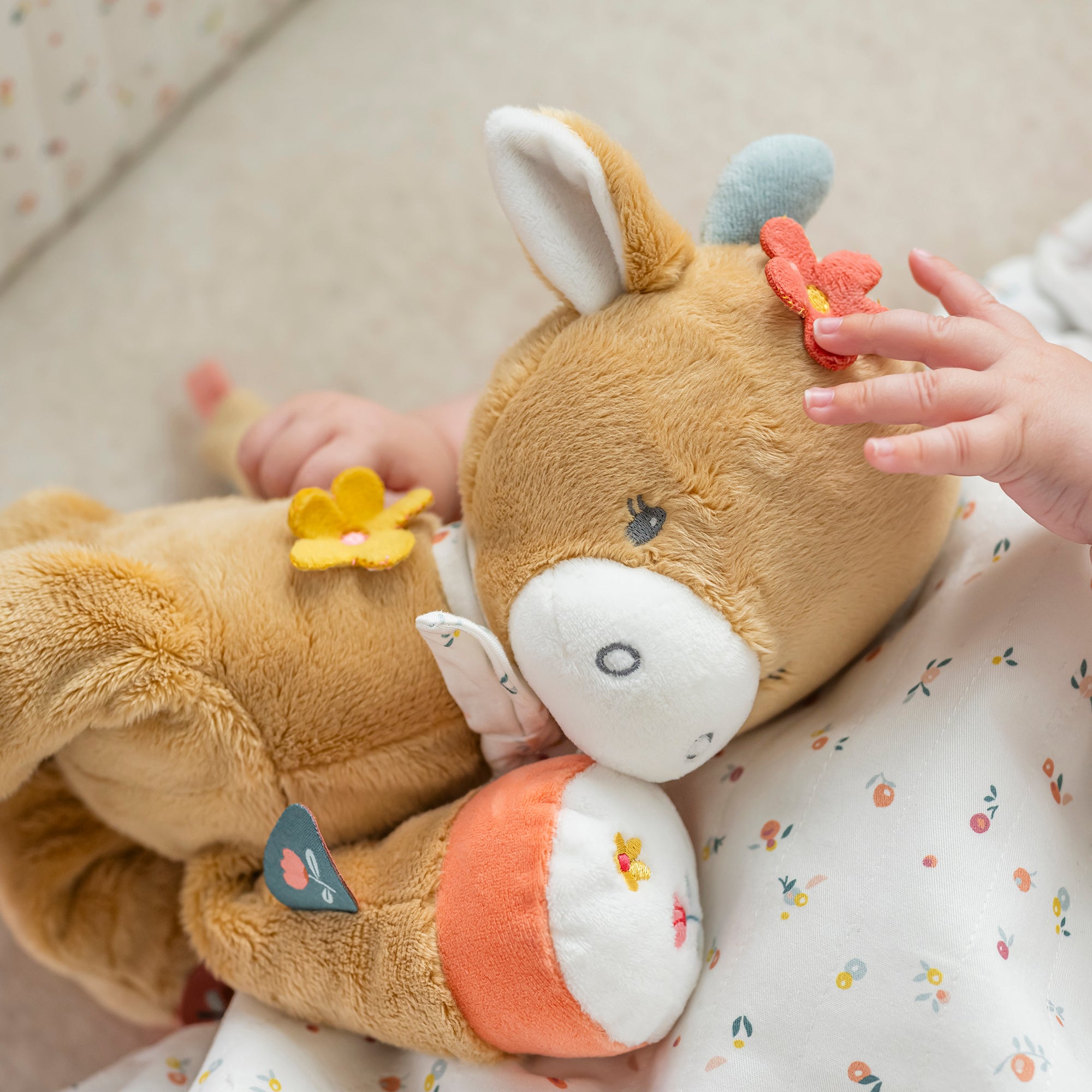 Doudou d'Activité Vache Mila